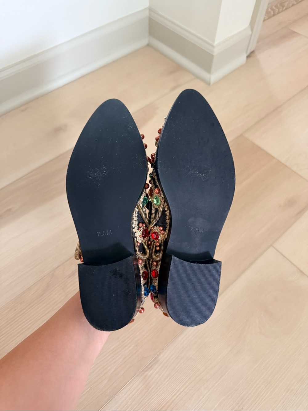 Jeffrey Campbell X Free People “Horatio” Embellished Loafers - Picture 5 of 5